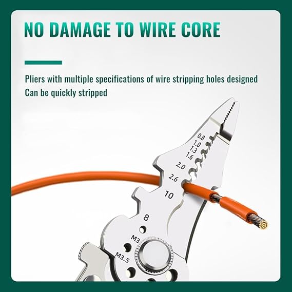 (Free Home Delivery) Multifunctional Wire Stripper & Cable Cutter.